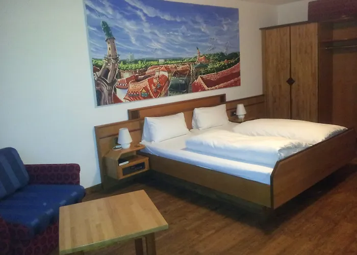מלון Altstadthotel Grauer Wolf ארלנגן